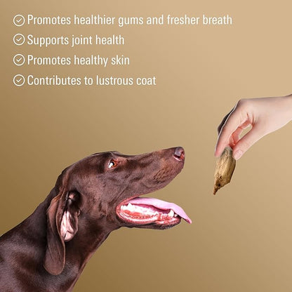 Chicken Neck Treats for Dogs & Cats - Freeze Dried, Healthy & Raw Treats for Pets - Rich in Calcium & Phosphorus - Promotes Healthy Joints, Skin & Fur