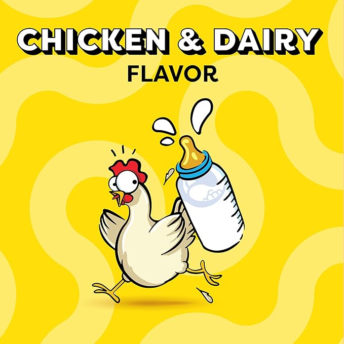 Temptations Kitten Crunchy and Soft Cat Treats Chicken and Dairy Flavor, 3 oz. Pouch, (Pack of 12)