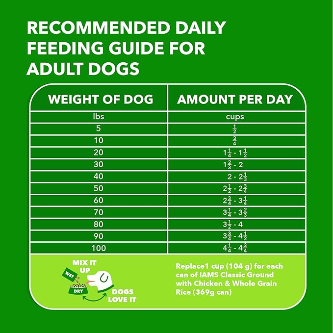 IAMS Proactive Health Adult Dry Dog Food Beef and Rice Recipe, 7 lb. Bag