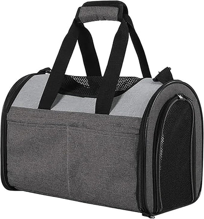 JESPET Soft-Sided Kennel Pet Carrier for Small Dogs, Cats, Puppy, Airline Approved Cat Carriers Dog Carrier Collapsible, Travel Handbag & Car Seat