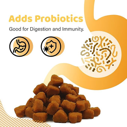 Dog Treats for Puppy Training, All Natural Human Grade Soft Dog Treat with Probiotics, Hypoallergenic, Easy to Digest (Beef)