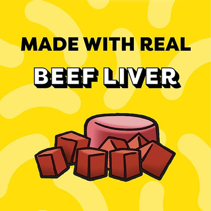 Temptations Creamy Puree Squeezable Lickable Wet Cat Treats with Beef Liver, 0.42 oz. Tubes, 16 Count