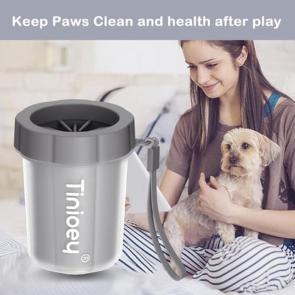 Dog Paw Cleaner for Small Dogs, Dog Paw Washer, Muddy Paw Cleaner, Pet Foot Cleaner, Dog Paw Protector Kit,Dog Paw Balm