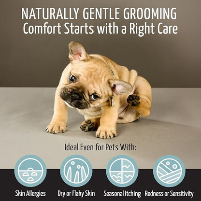 Pure Nature Ultra Sensitive Conditioner for Dogs and Cats with Sensitive Skin & Coat Sulfate Parabens SLS Free Natural Composition Gentle Grooming Product with Essential Oils