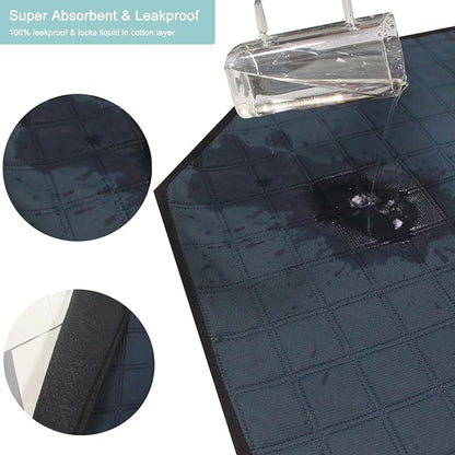 Dog Playpen Mat, Washable Pee Pad for Octagon Puppy Whelping, Leakproof Potty Training Liner for Crate Kennel Indoor