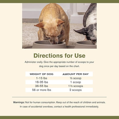 Super Gut Biotics Canine Digestive Supplement,Probiotics, Prebiotics, Supports Healthy Digestion, Immune System Function and Gut Flora by Katherine Heigl (30 Scoops)