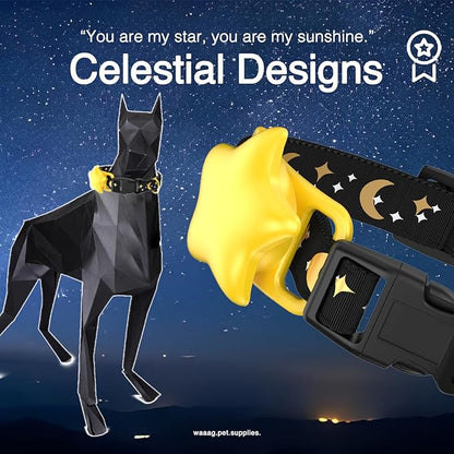 Airtag Dog Collar, Dog Collar for Large Dogs, Dog Collars for Medium Dogs, Dog Collars for Small Dogs with AirTag Holder Case, Dog GPS Tracker Collar (Green, Small)