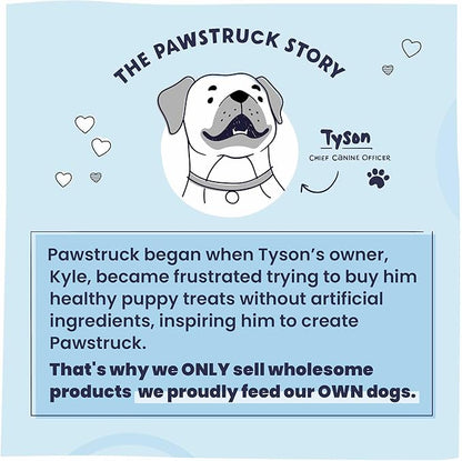 Pawstruck 2-in-1 Collagen Wrapped Jerky Natural Treats for Dogs - 5 Rings - Limited Ingredient Grain Free for Small, Medium, and Large Dogs