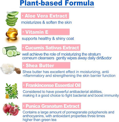 DR.EASY Super Caring Pet Wipes 100ct for Dogs and Cats, Cleans Ears, Face, Butt, Body and Eye Area  Convenient, Ideal for Home or Travel