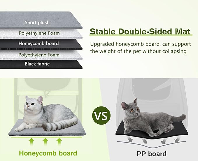 Pecute Cat Backpack Carrier, Small Dog Backpack Carrier, Pet Backpack Carrier for Cats Dogs Puppy Kitten, Cat Carrier Bag Carrying for Travel Hiking Bike Riding Walking Outdoor