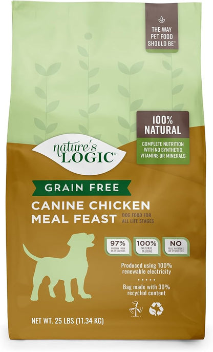 Nature's Logic Grain Free Chicken Meal Feast, 25lbs