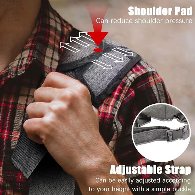 Dog and Cat Sling Carrier, Dog Carriers for Small Dogs with Padded Adjustable Shoulder Strap, Hands-Free Dog Bags for Travelling