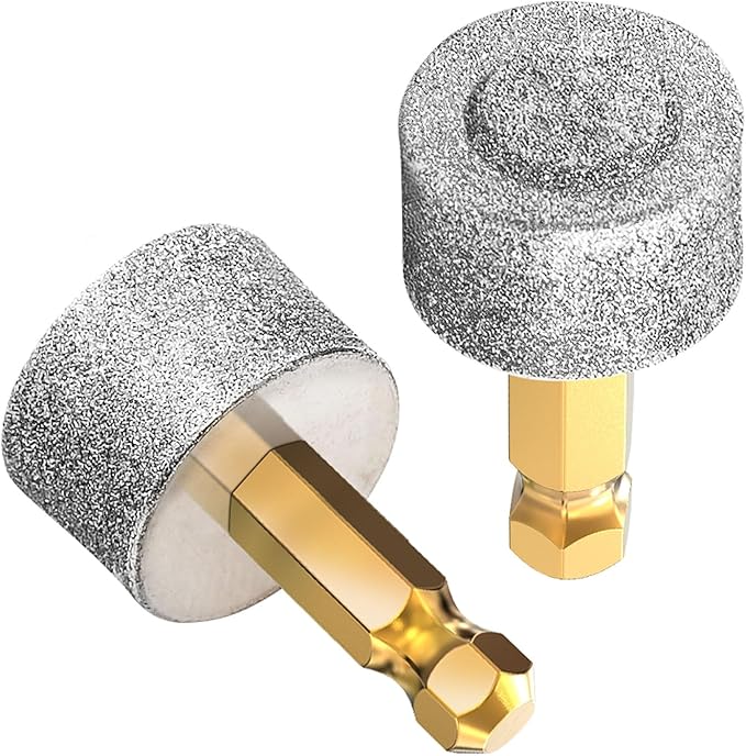 Dog Nail Grinder Replacement Head Drills Pet Nail Grinder Replacement Professional Spare Grinding Head for Dog Claw (2Pieces)