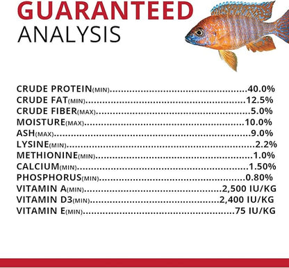 Fluval Bug Bites Cichlid Fish Food, Pellets for Medium to Large Sized Fish, 3.53 oz., A6581