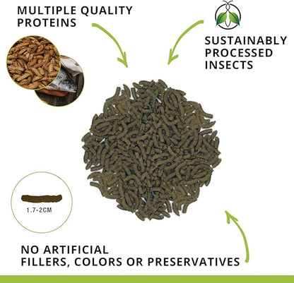 Fluval Bug Bites Bottom Feeder Fish Food, Sticks for Medium to Large Sized Fish, 4.59 oz., A6587