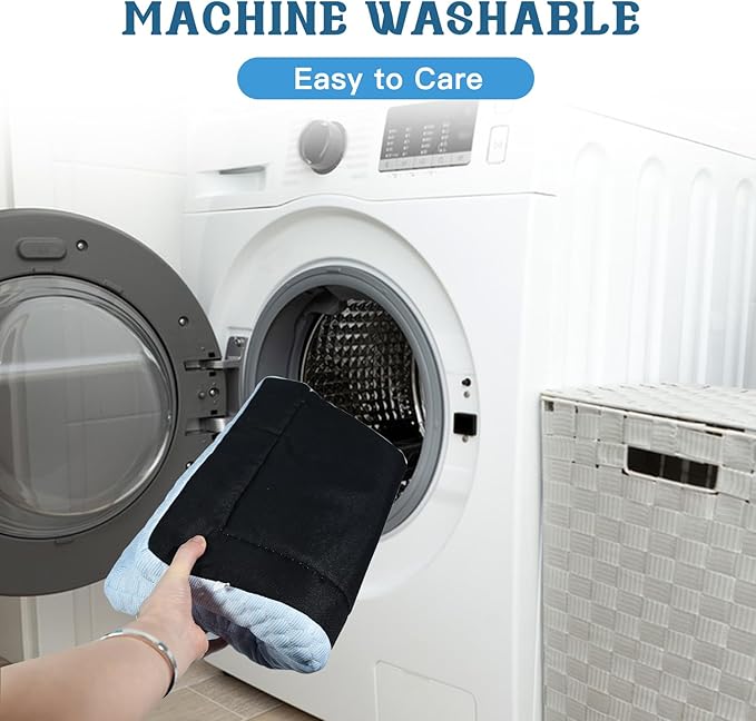 Dog Cooling Mat - Thicken Self-Cooling Pad for Small Dog & Cat, Ultra-Comfortable & Machine Washable | Foldable Design Cooling Mat for Dogs, Crates & Indoor Use (Blue, 24''*14'')