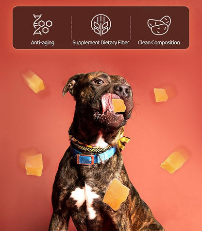 16OZ Sweet Potato Dog Training Treatsï¼_otato Cube Dog Training Treats Reward Snacks for Small Medium Large Dogsï¼ High Protein Dog Chewy Treats