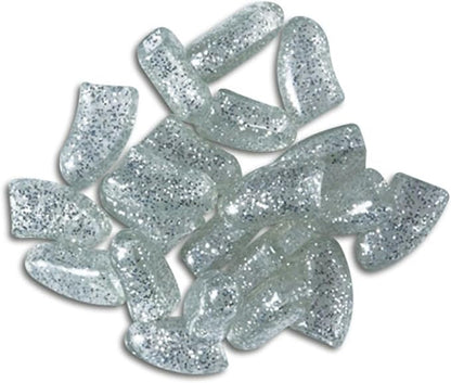 Soft Claws Canine Dog and Cat Nail Caps Take Home Kit, Small, Sparkle Silver
