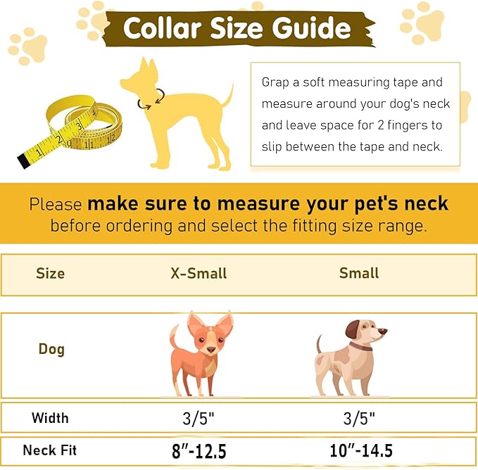 Adjustable Puppy Collar with Bell - Reflective Nylon Dog Collar for Small Breeds, Chihuahua Pomeranian, Nighttime Safety, Gift for Dog Lovers (Red, XS)