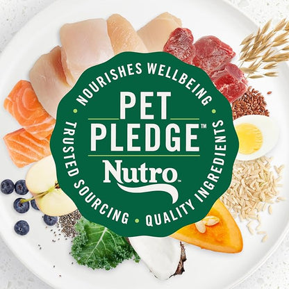 Nutro Ultra Adult Small Breed Dry Dog Food, Chicken, Lamb and Salmon Protein Trio, 3.5 lb. Bag