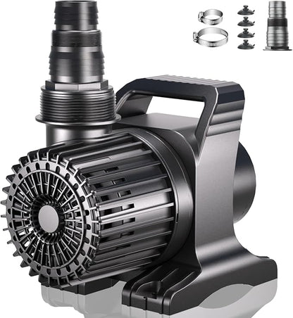 WaterRebirth (12000GPH, UL Listed) PS- High Flow Submersible Water Pond Pump - Water Fountain Aquarium UL listed (12000GPH-850W)