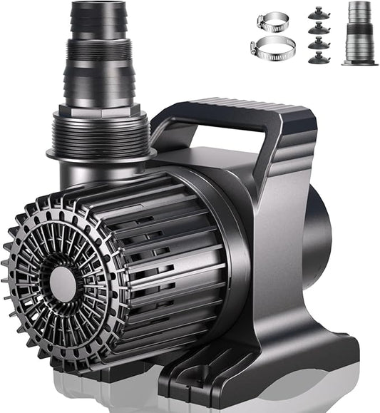 WaterRebirth (12000GPH, UL Listed) PS- High Flow Submersible Water Pond Pump - Water Fountain Aquarium UL listed (12000GPH-850W)