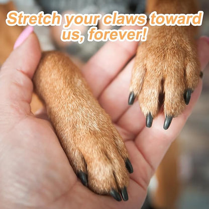 Dog Nail File, Pet Nail File Manual Dog Nail Grinder Easy Nail File Stress Free with Replaceable Sandpaper Wooden Dog Scratch Board Trimmer Kit for Pets Cats