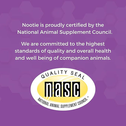 Nootie Progility Daily Calming Aid Chews for Dogs, Advanced Calming Support for Dogs with Melatonin, 90 Soft Chews