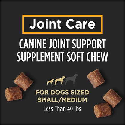 Purina Pro Plan Veterinary Joint Care Joint Supplement for Small Breed Dogs Hip and Joint Supplement - 2.65 oz. Pouch