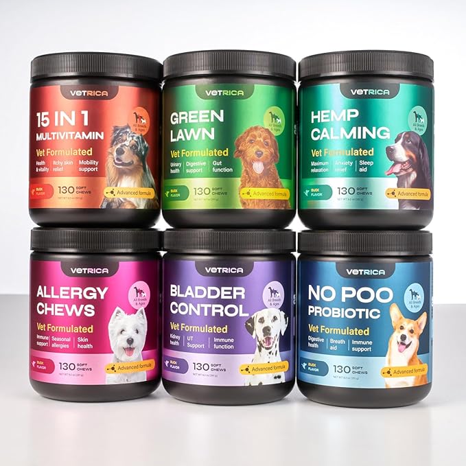 Сalming Сhews for Dogs Anxiety Relief - Anxiety Relief for Dogs - Hemp Calming Chews for Dogs - Dog Calming Treats for Storms, Separation, Fireworks, Vet Visits, Travel, Grooming - Dog Anxiety Chews