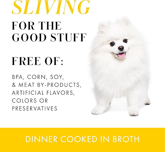 Weruva Paris Hilton Pamper Like Paris Natural Wet Dog Food, Chicken and Rice, 2.75oz Cup (Pack of 10)