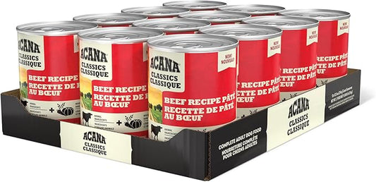 ACANA Classics Beef Recipe Pâté Wet Dog Food (Case of 12)