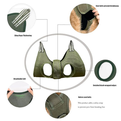 Cat and Dog Grooming Hammock with Safety Belt for Nail Clipping_rooming,Cat Bathing Bag for cat Nail Trimming,Pet Claw Care Bag, Dog Grooming Harnessï¼_,Be Sure to Check The Size Chartï¼_