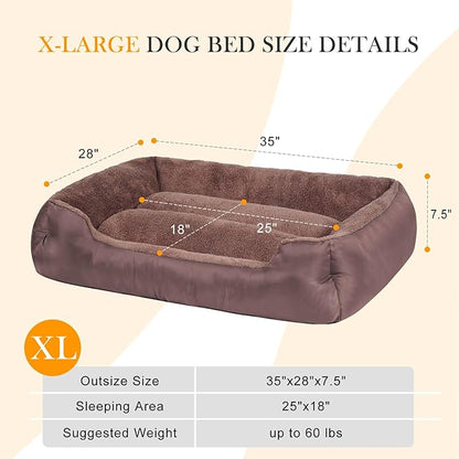 Dog Beds for Large Dogs, Pet Bed with Machine Washable Comfortable and Safety for Large Dogs