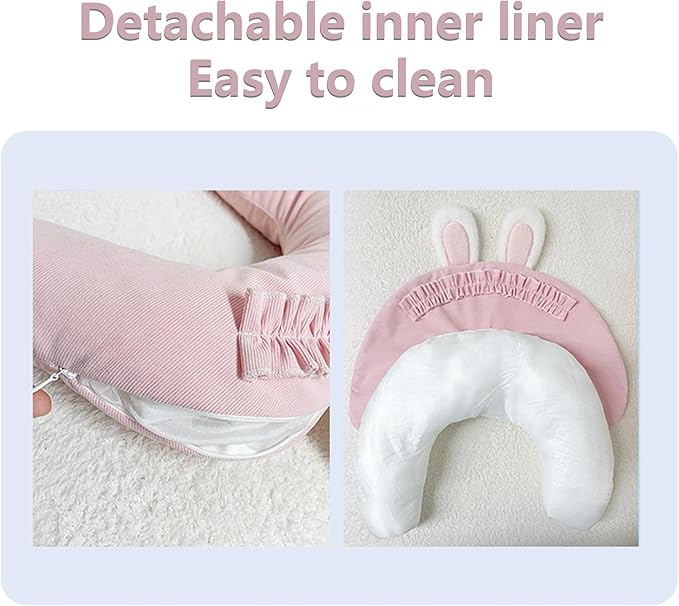 Pet Pillow for Dogs, Dog Calming Pillow, Cat Pillow, Soft Dog Neck Pillow, U-Shaped Pillow for Cat and Dog, Machine Washable Pet, Improve Pet Sleeping