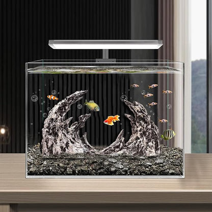 Novelsite Fish Tank Accessories, Aquarium Decorations, Scenery, Rock Ornaments - Create Aquatic Beauty with Premium Aquarium Decorations, 14.4 x 7.1 x 3.34 inches