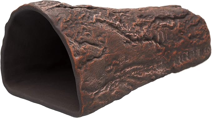 Plecoceramics Pleco Cave Cone Breeding Ceramic Decorations Fish Tank Aquarium (Brown)