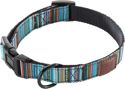 Embark Urban Dog Collar  Dog Collar Stylish & Durable Nylon Dog Collar for Large Dogs, Small Dogs & Medium Dogs.Comfortable Pet Collar Strong Buckles for Any Size Breed |Puppy Collars|