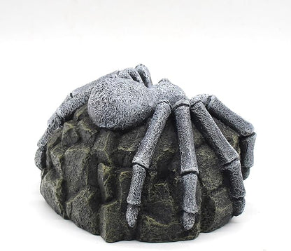 Reptile Rock Cave Hideouts Terrarium Habitat Decor Gecko Tank Accessories for Fish, Reptiles, Amphibians,Frogs, Snakes,Lizards,Shrimps, Spiders and Small Animals Crab