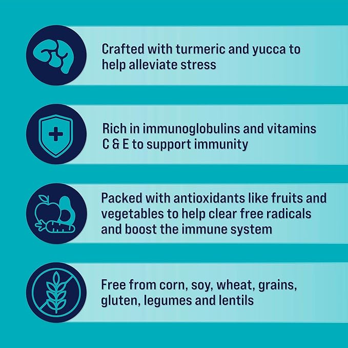 Stewart Freeze Dried Dog Treats, Chicken & Vegetable, Immunity Treats, Vitamin E, Grain Free, 8 Ounce Resealable Pouch, Made in USA