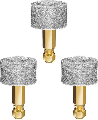 Dog Nail Grinder Replacement Head Drills Pet Nail Grinder Replacement Professional Spare Grinding Head for Dog Claw (3Pieces)