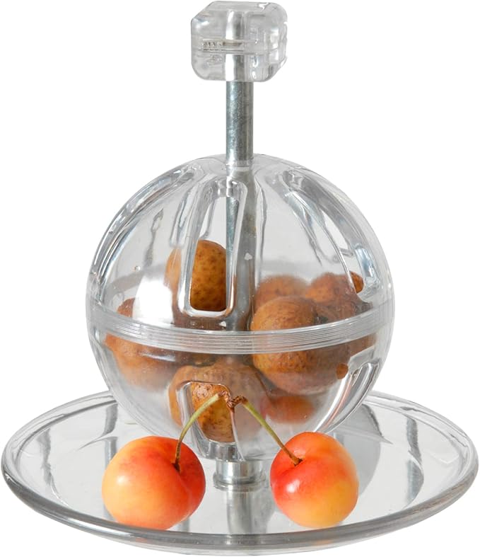 Featherland Paradise - Cage Mounted Buffet Ball - Interactive Bird Toy and Treat Dispenser - Creative Foraging Systems - Ideal for Medium to Extra Large Birds