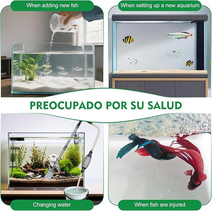 hygger Aquarium Water Conditioner for Freshwater, Neutralizes Chlorine, Chloramines, Reduce Heavy Metals, Ammonia & Nitrite, Safe for Fishes and Plants, 500 ML