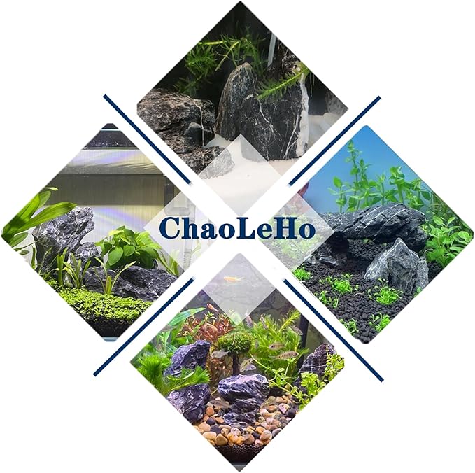 Natural Rocks Seiryu Stones Aquariums Stones for Aquascaping, Aquariums, Terrariums, Vivariums Decorative Stone,Reptile Enclosures,Paludariums,and Gardens-10LBï¼2 to 7 inchï¼