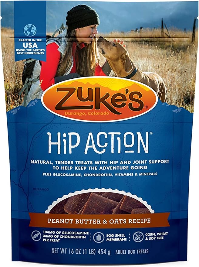 Zuke's Hip Action Natural Dog Treats, 1 lb.