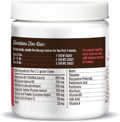 Dr. Joseph's VetPro Complete Multivitamin Dog Supplement, 60 Count (Small Dog 60 Days Supply), 5 in 1 Chew with Vitamins, Enzymes & Nutrients, Hip and Joint Health, Immune System and Allergy Support