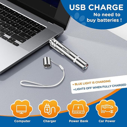 Cat Laser Toy,3-in-1Interactive Cat Toys Automatic Cat Toy with 360° Random Laser & Interactive Feather - 5 Laser PatternsUSB Rechargeable Motion Activated Moving - Fun Toys for Indoor Cats & Kittens