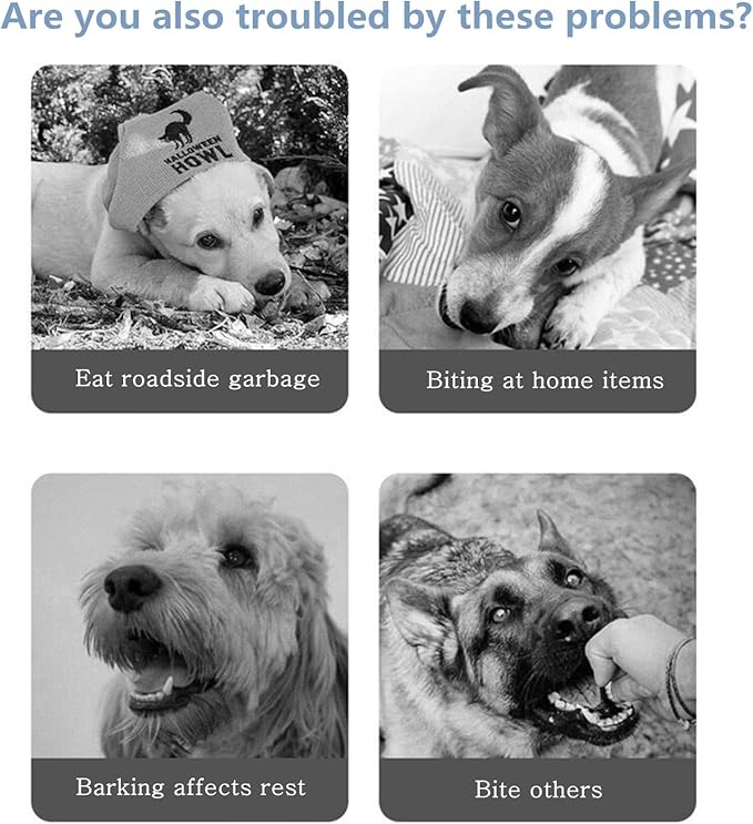 Dog Muzzles Suit - 7PCS Dog Muzzles Adjustable Quick Fit pet Muzzle Prevent from Biting Barking and Chewing for Small Medium Large Dogs,Pink