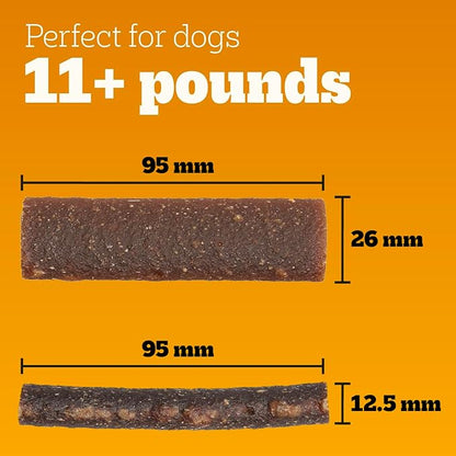 Pedigree Canine Cookout Soft Dog Treats, Chicken Flavored Meaty Sticks and Strips, (2) 18.2 oz Bags