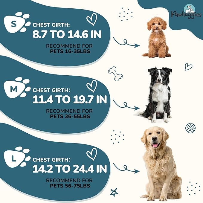 Dog Harness and Leash Set for Medium Dogs Soft Natural Bamboo Fabric, No Pull Dog Harness, Step-in Adjustable Dog Leash, Dog Harness and Leash Set for Medium Dogs-Teal Blue